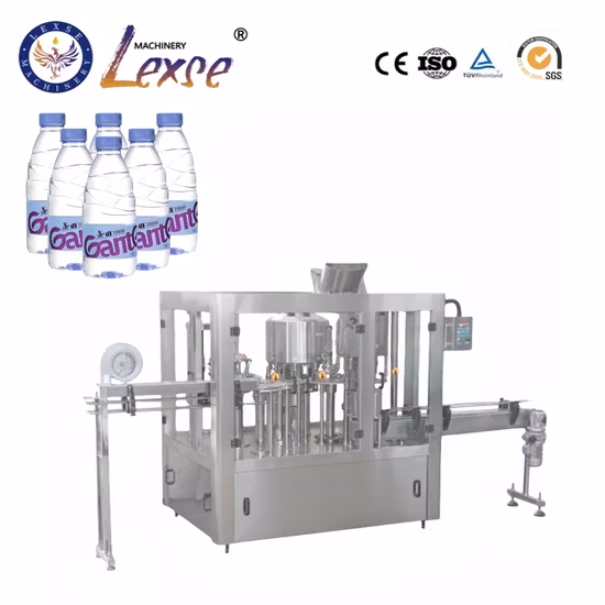 Automatic Pet Glass Bottling Packing Plant Pure Drinking Mineral Water Filling Machine