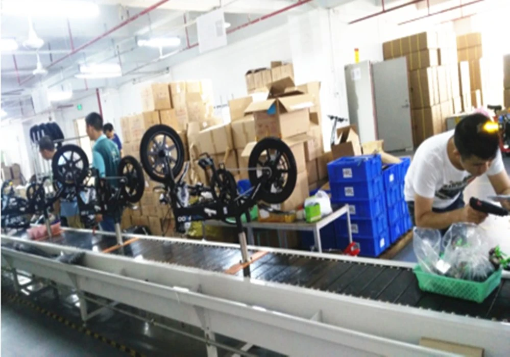 Automatic Bicycle Assembly Equipments Conveyor Line Production Line