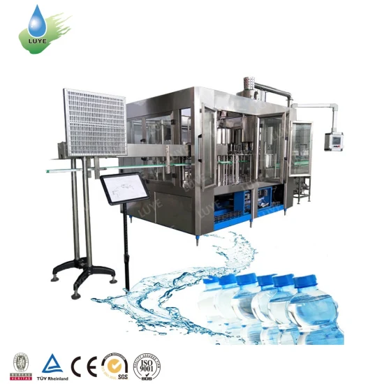 Full Automatic Plastic Bottle Water Filling Plant/Pet Bottle Water Filling Machine