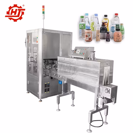 Auto High Speed Shrink Sleeve Labeling Machine for Pet Bottles