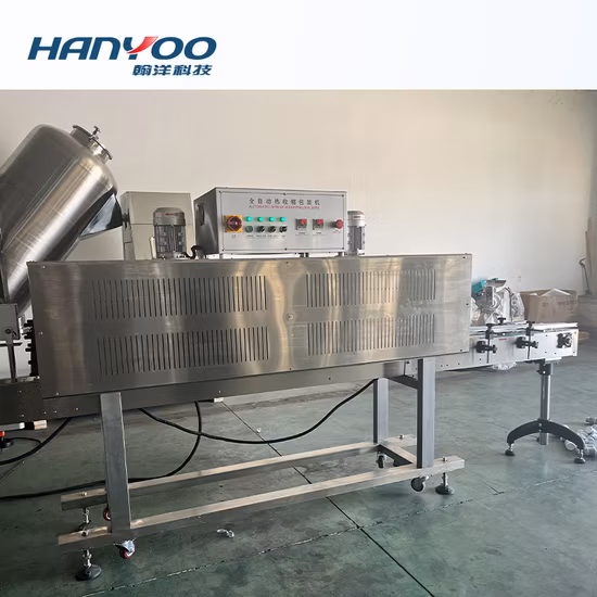 Full Automatic Pet Plastic Water Bottle Heat Steam Shrink Sleeve Labeling Machine