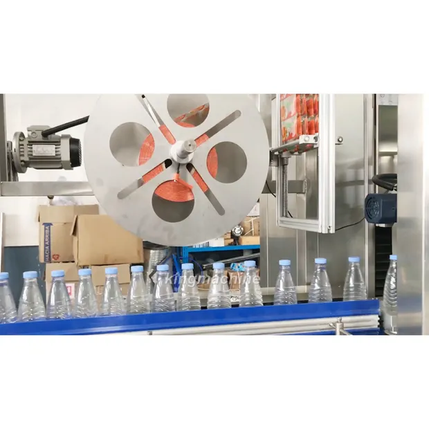 Automatic PVC Shrink Sleeve Bottle Labeling Machine