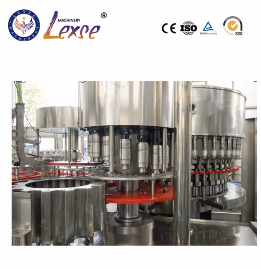 Automatic Pet Glass Bottling Packing Plant Pure Drinking Mineral Water Filling Machine