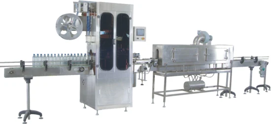 Cap Sleeve Applicator Shrink Seal Cold Glue Label Cooking Oil Filling Capping and Labeling Machine